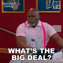 Whats The Big Deal Mr Brown GIF - Whats The Big Deal Mr Brown Assisted Living GIFs