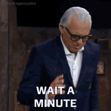 Hoooold On GIF - Dragons Den Wait A Minute Hold On GIFs
