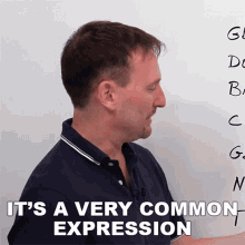 its a very common expression adam learn english with adam its common expression it has been said a lot its a very common expression adam learn english with adam its common expression it has been said a lot