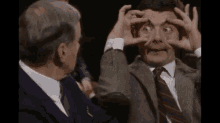 Eyes Wide Open - Mr. Bean GIF - Rowan Atkinson Mr Bean Goofy GIFs