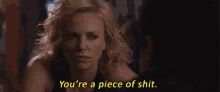 Charlize Theron Angry GIF - Charlize Theron Angry Youre A Piece Of Shit GIFs