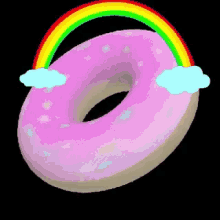 Pink Doughnut GIF - Pink Doughnut GIFs