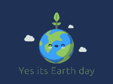 Yes Its Earth Day Clouds GIF - Yes Its Earth Day Clouds Smile GIFs