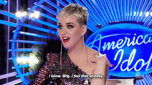 Katy Perry Wig GIF - Katy Perry Wig GIFs
