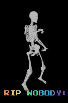 Rip Skeleton GIF - Rip Skeleton Joe Mama GIFs