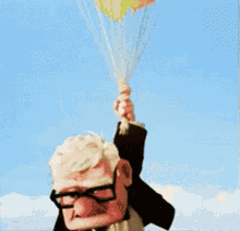 Flying Flying Up GIF - Flying Flying Up Balloons GIFs