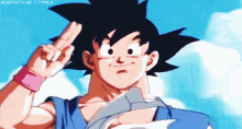 Goku Bye GIF - Goku Bye Anime GIFs
