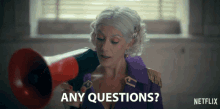 Any Questions The Handler GIF - Any Questions The Handler Kate Walsh GIFs
