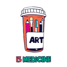 wellness mental health prescription art is medicine art