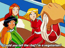 Totally Spies Clover GIF - Totally Spies Clover Could You Tell The Chef GIFs