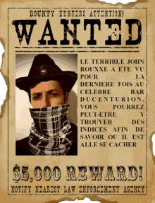 Wanted Bounty Hunters Caution GIF - Wanted Bounty Hunters Caution Reward GIFs