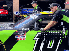 nascar ross chastain car pit stop