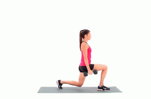 Lunges Exercise GIF - Lunges Exercise Workout - Discover & Share GIFs