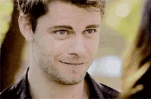 luke mitchell agents of shield lincoln campbell smile talking