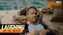Laughing On The Inside Michael Bryce GIF - Laughing On The Inside Michael Bryce Ryan Reynolds GIFs