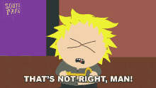 Thats Not Right Man Butters GIF - Thats Not Right Man Butters South Park GIFs