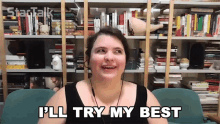 Ill Try My Best Arielle Johnson GIF - Ill Try My Best Arielle Johnson Startalk GIFs