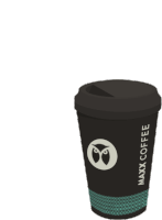 Maxx Maxx Coffee Sticker - Maxx Maxx Coffee Cup Of Coffee Stickers