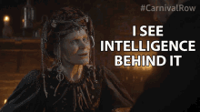 I See Intelligence Behind It Carnival Row GIF - I See Intelligence Behind It Carnival Row Potential GIFs