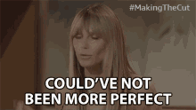 Couldve Not Been More Perfect Heidi Klum GIF - Couldve Not Been More Perfect Heidi Klum Making The Cut GIFs