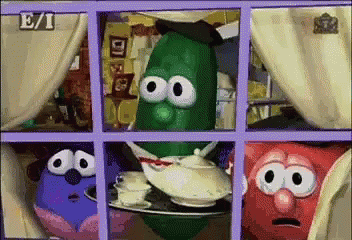Veggie Tales GIF - Veggie Tales What Does It Mean GIFs