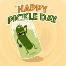 Happy Pickle Day Dancing GIF - Happy Pickle Day Pickle Dancing GIFs