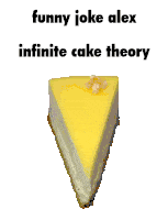 Alex Infinite Cake Theory Sticker - Alex Infinite Cake Theory Cake Stickers