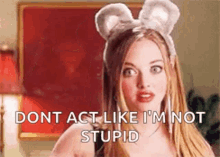 mean girls dont act like im not stupid karen smith mouse ears