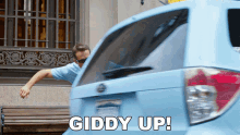 Giddy Up Guy GIF - Giddy Up Guy Ryan Reynolds GIFs