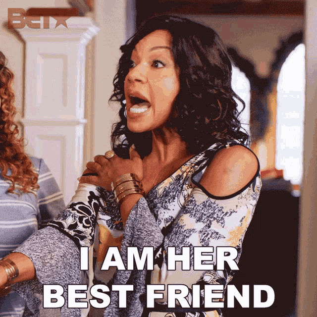 I Am Her Best Friend Tanya GIF - I Am Her Best Friend Tanya A Christmas Surprise GIFs