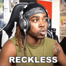 Reckless The Black Mastadonte GIF - Reckless The Black Mastadonte Careless GIFs