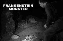 Frankenstein Monster Lawrence Talbot GIF - Frankenstein Monster Lawrence Talbot Wolf Man GIFs