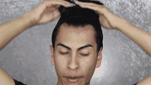 Fixing My Hair What To Do To My Hair GIF - Fixing My Hair What To Do To My Hair Hair Problems GIFs