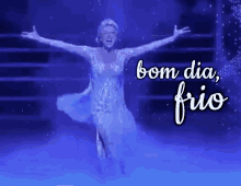 Que Frio / Bom Dia Frio / Gelo / Elsa / Frozen / Broadway GIF - Frozen Broadway Winter GIFs