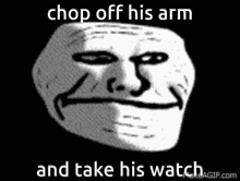 Chop Off His Arm And Take His Watch Drain Gang GIF - Chop Off His Arm And Take His Watch Drain Gang Ecco2k GIFs