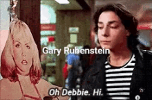 damone talking oh debbie hi yes