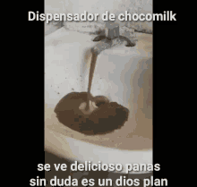 Dispensador De Chocomilk Faucet GIF - Dispensador De Chocomilk Faucet Mud GIFs