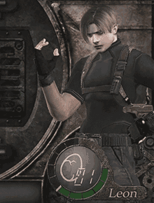 Resident Evil4 Leon GIF - Resident Evil4 Leon Egg GIFs