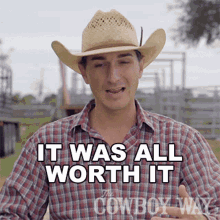 It Was All Worth It Cody Harris GIF - It Was All Worth It Cody Harris The Cowboy Way GIFs
