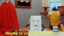 Maybe To You But Not To Me Dhmis GIF - Maybe To You But Not To Me Dhmis Dont Hug Me Im Scared GIFs