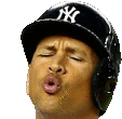 A Rod Alex Rodriguez Sticker - A Rod Alex Rodriguez Yankees Stickers
