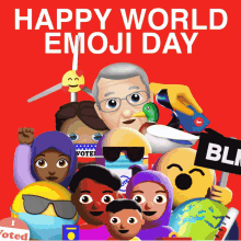 Happy World Emoji Day Cute Emoji GIF - Happy World Emoji Day Emoji Emoji Day GIFs