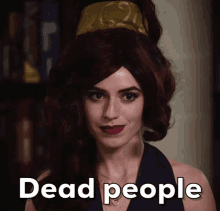 Jessica Lynn Parsons Dead People GIF - Jessica Lynn Parsons Dead People Zombie GIFs
