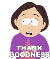 Thank Goodness Ms Stevens Sticker - Thank Goodness Ms Stevens South Park Stickers