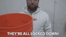 Theyre All Locked Down Trapped GIF - Theyre All Locked Down Trapped Locked GIFs