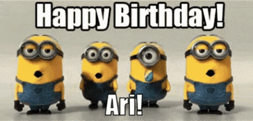 Happy Birthday Ari Arimoo GIF - Happy Birthday Ari Ari Birthday GIFs