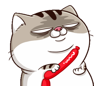 Ami Fat Cat Ami Sticker - Ami Fat Cat Ami Sausage Stickers