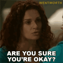 Are You Sure Youre Okay Bea Smith GIF - Are You Sure Youre Okay Bea Smith Wentworth GIFs
