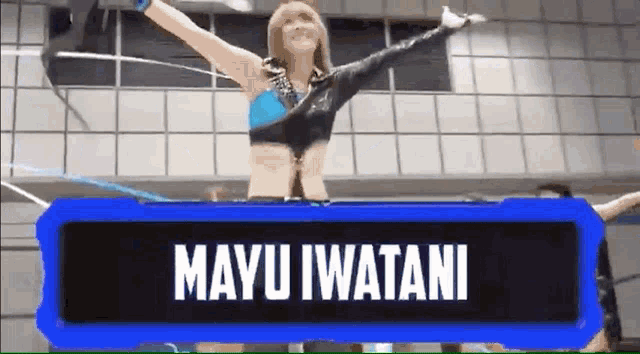 Mayu Iwatani Iwatani Mayu GIF - Mayu Iwatani Iwatani Mayu Stars GIFs