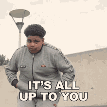Its All Up To You Deno GIF - Its All Up To You Deno Coming For You GIFs
